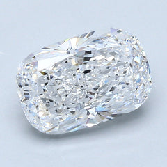 IGI Certified Lab Grown Loose Diamond, Cushion Cut 4 Carat TW (E-F Color VVS-VS Clarity) for Making Precious Fine Jewelry